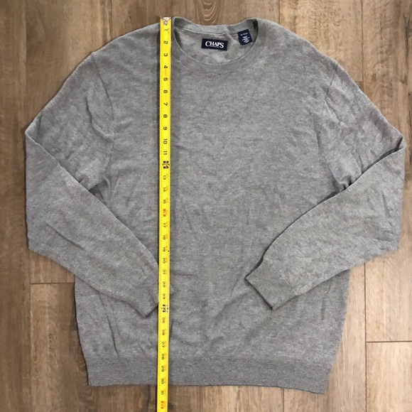 Like new! - CHAPS Super Soft Textured Knit Sweater - Picture 4 of 7